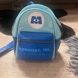 Loungefly Monsters Inc. Blue Backpack